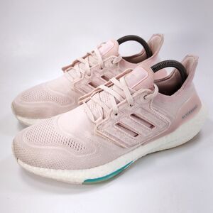 Adidas Ultraboost 22 Athletic Lace Up Shoe Womens Size 8.5 GX8016 Pink White